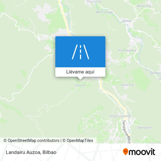 Mapa Landairu Auzoa