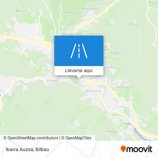 Mapa Ibarra Auzoa