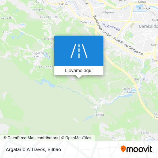 Mapa Argalario A Través