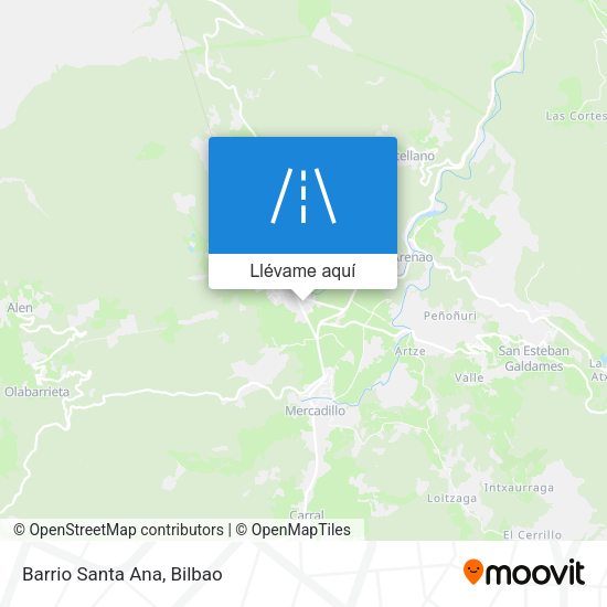 Mapa Barrio Santa Ana