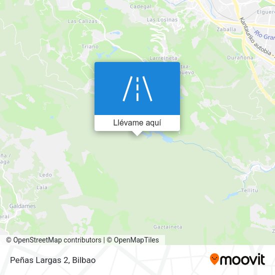 Mapa Peñas Largas 2