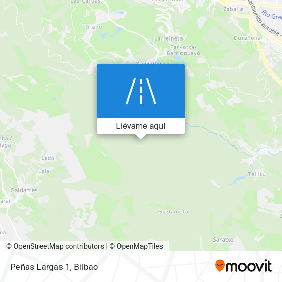 Mapa Peñas Largas 1