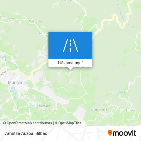 Mapa Ametza Auzoa
