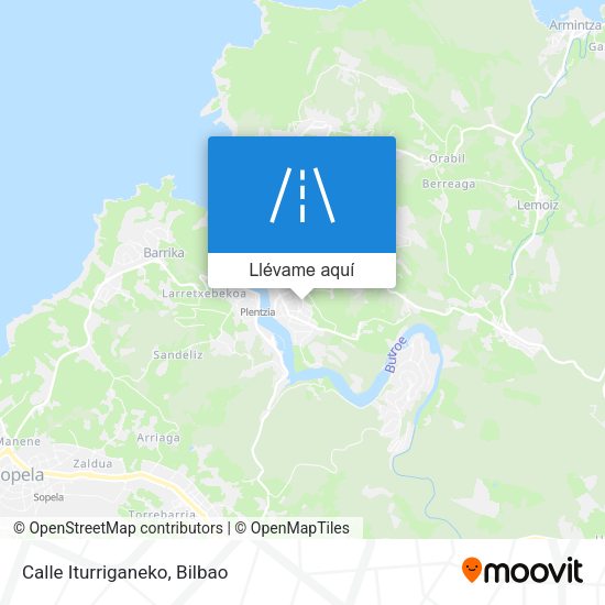 Mapa Calle Iturriganeko