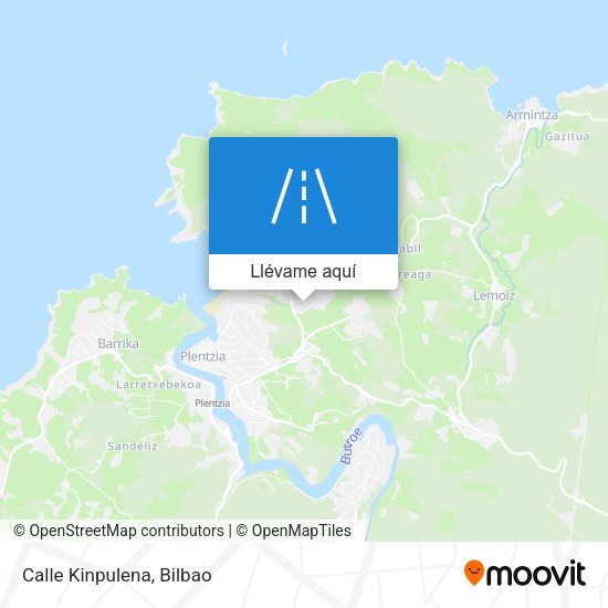 Mapa Calle Kinpulena