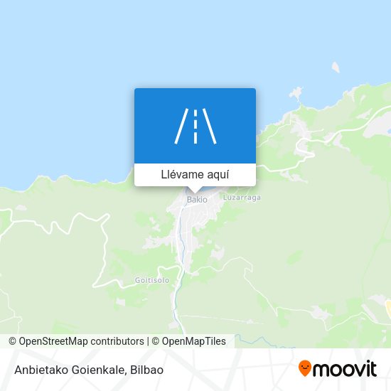 Mapa Anbietako Goienkale