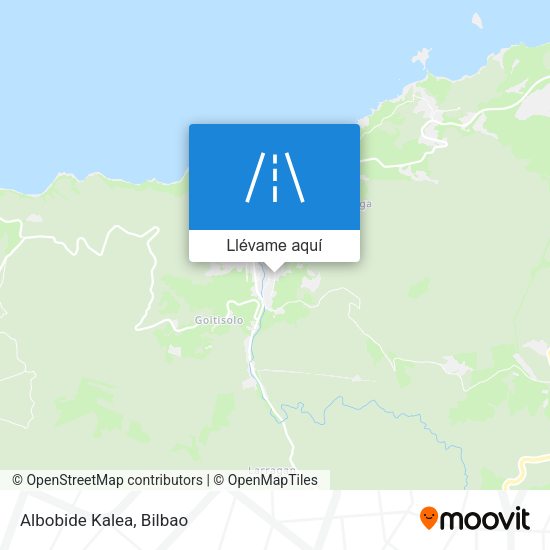 Mapa Albobide Kalea