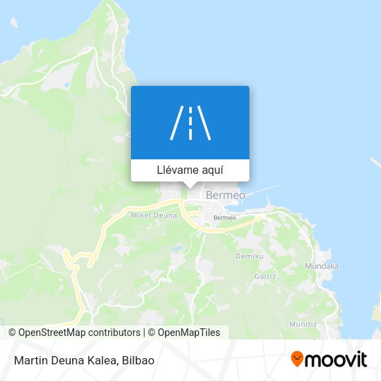 Mapa Martin Deuna Kalea