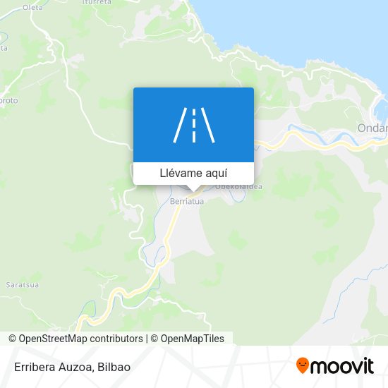 Mapa Erribera Auzoa