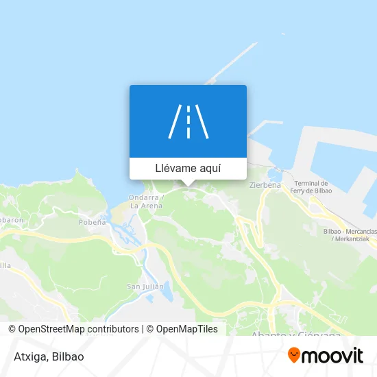 Mapa Atxiga