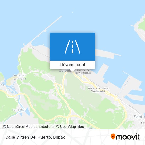 Mapa Calle Virgen Del Puerto