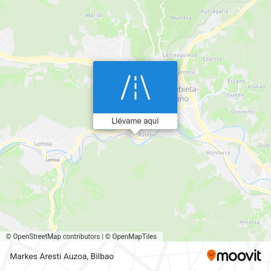 Mapa Markes Aresti Auzoa