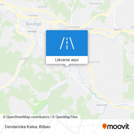 Mapa Dendarioka Kalea
