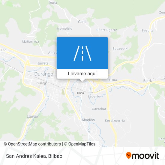 Mapa San Andres Kalea