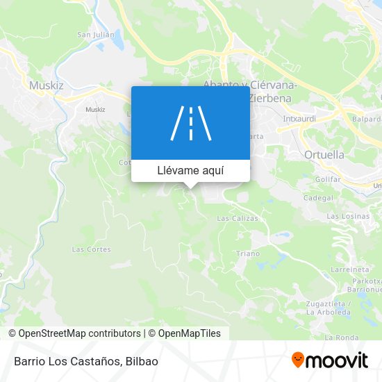 Mapa Barrio Los Castaños