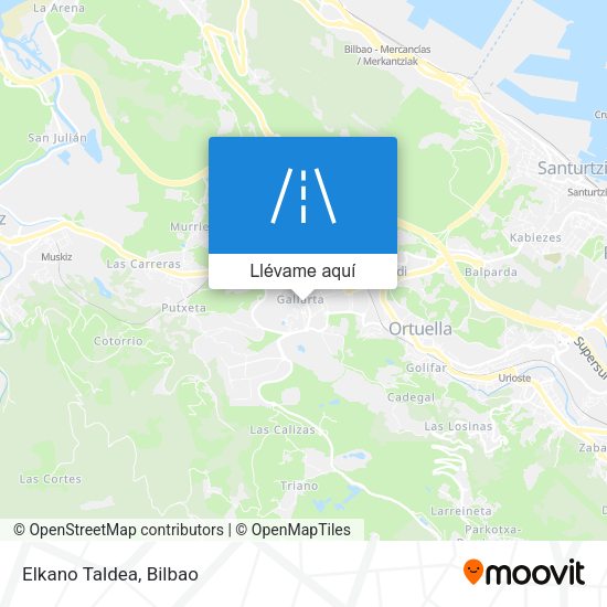 Mapa Elkano Taldea