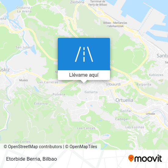 Mapa Etorbide Berria