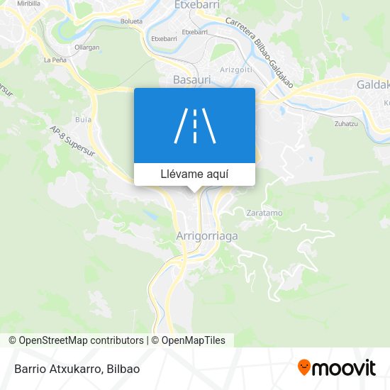 Mapa Barrio Atxukarro