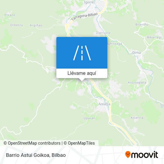 Mapa Barrio Astui Goikoa