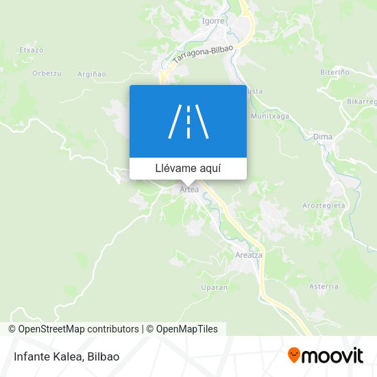 Mapa Infante Kalea