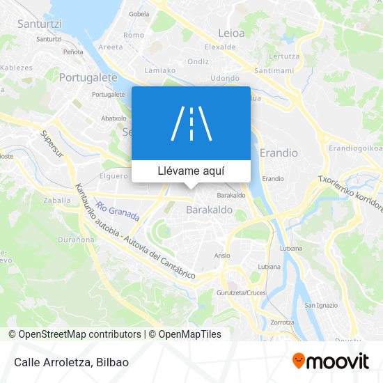Mapa Calle Arroletza
