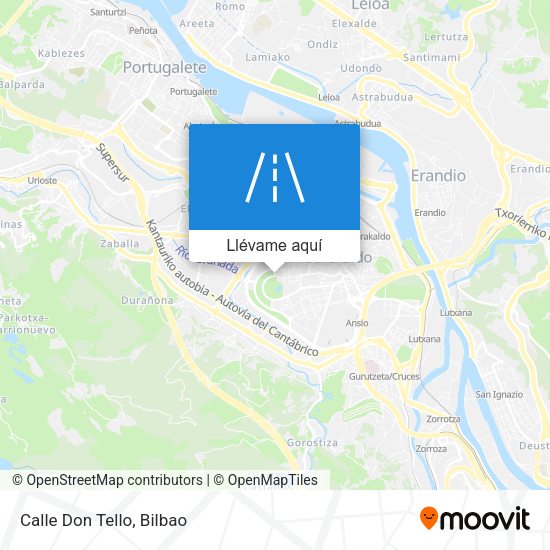 Mapa Calle Don Tello