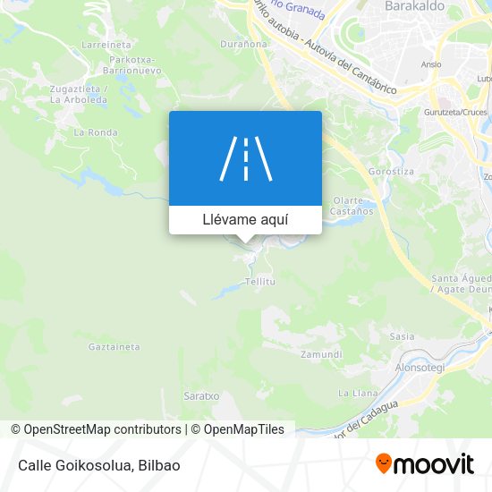 Mapa Calle Goikosolua