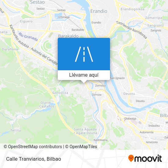 Mapa Calle Tranviarios