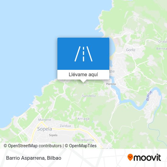 Mapa Barrio Asparrena