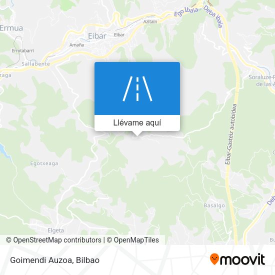 Mapa Goimendi Auzoa
