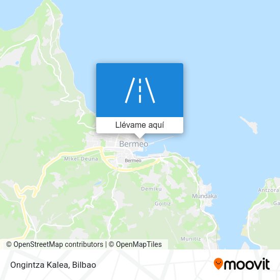 Mapa Ongintza Kalea