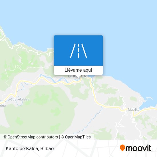 Mapa Kantoipe Kalea