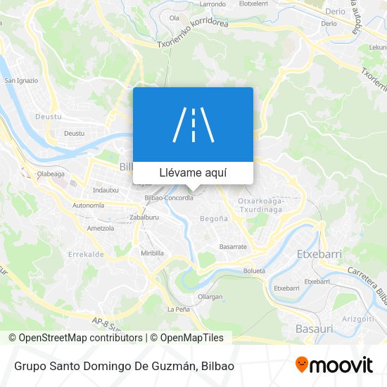 Mapa Grupo Santo Domingo De Guzmán