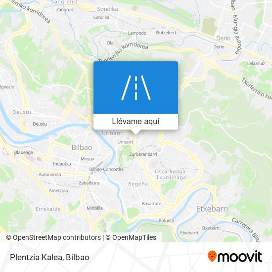 Mapa Plentzia Kalea