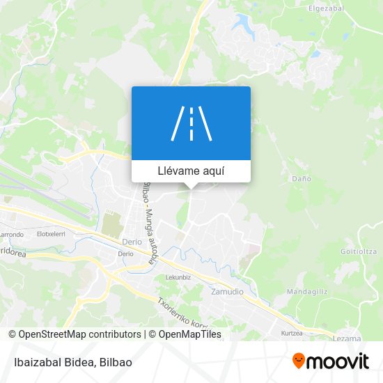 Mapa Ibaizabal Bidea