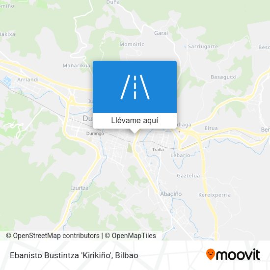 Mapa Ebanisto Bustintza 'Kirikiño'