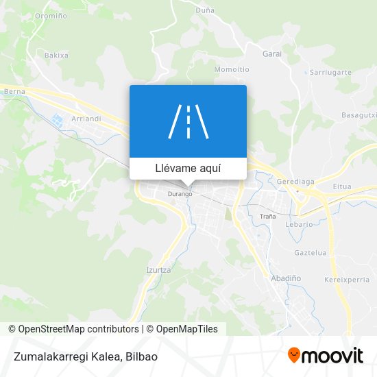 Mapa Zumalakarregi Kalea