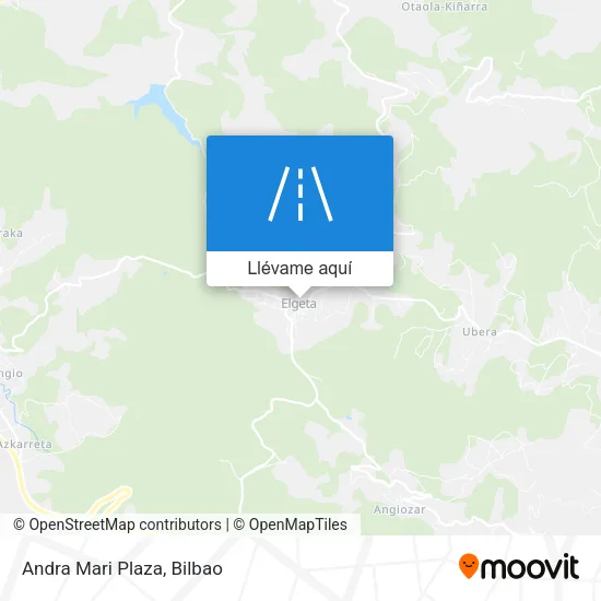 Mapa Andra Mari Plaza
