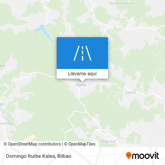 Mapa Domingo Iturbe Kalea