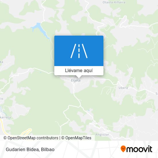 Mapa Gudarien Bidea