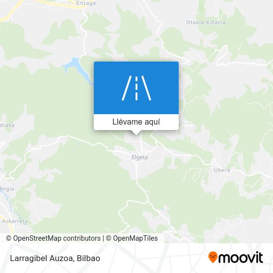 Mapa Larragibel Auzoa