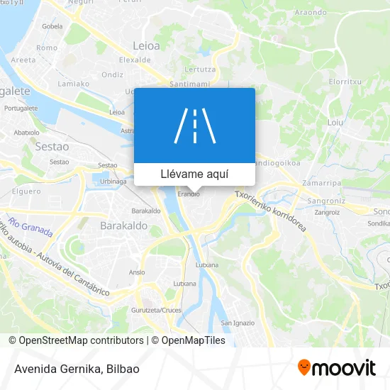 Mapa Avenida Gernika