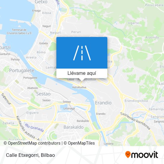 Mapa Calle Etxegorri