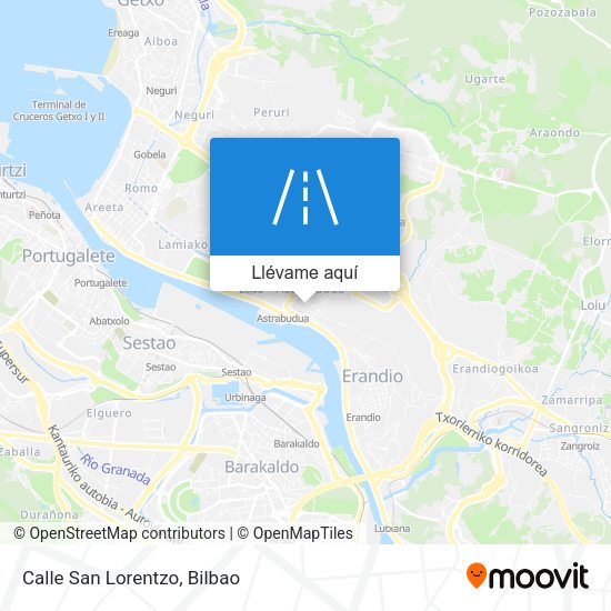 Mapa Calle San Lorentzo