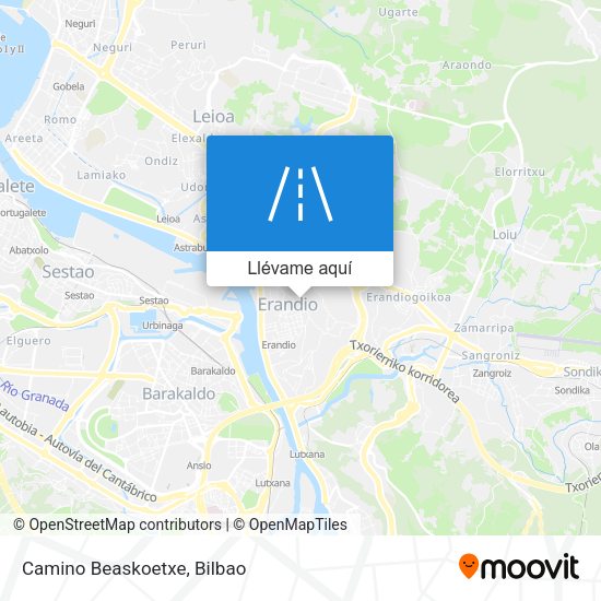 Mapa Camino Beaskoetxe