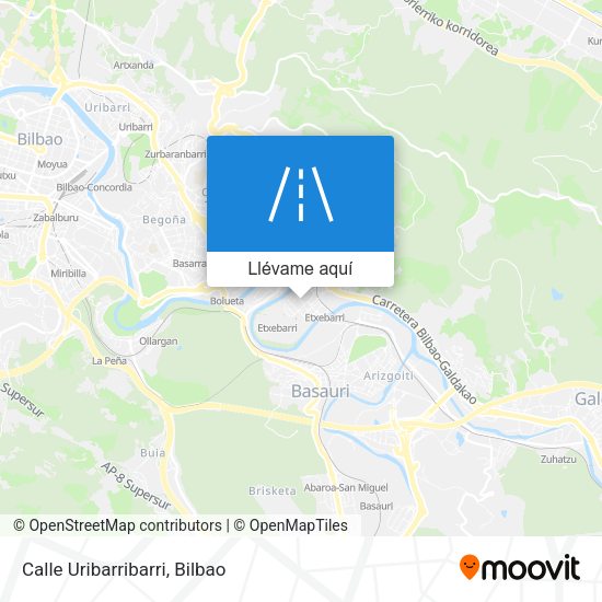 Mapa Calle Uribarribarri