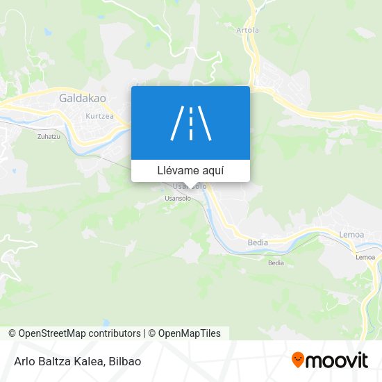 Mapa Arlo Baltza Kalea