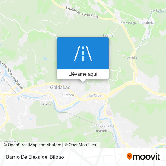 Mapa Barrio De Elexalde