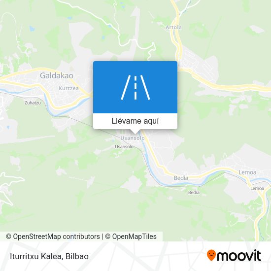 Mapa Iturritxu Kalea