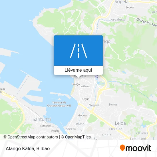 Mapa Alango Kalea